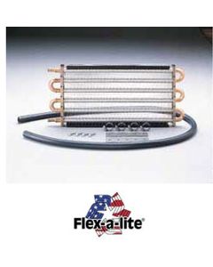 Chevelle Automatic Transmission Oil Cooler, Universal, 7-1/2" x 20" x 3/4", TransLife, Flex-a-lite, 1964-1972
