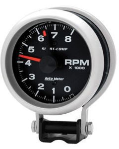 Chevelle Tachometer, Pedestal Mount, 8,000 RPM, Sport-Comp Series, AutoMeter, 1964-1972