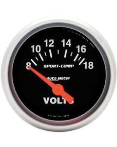 Chevelle Voltmeter, Sport-Comp Series, AutoMeter, 1964-1972