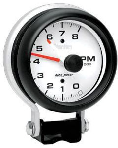 Chevelle Tachometer, Pedestal Mount, 8,000 RPM, Phantom Series, AutoMeter, 1964-1972