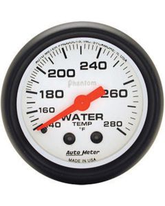 Chevelle Water Temperature Gauge, Mechanical, Phantom Series, AutoMeter, 1964-1972