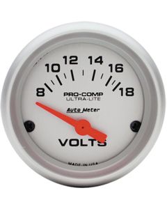 Chevelle Voltmeter, Ultra-Lite Series, AutoMeter, 1964-1972