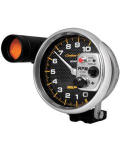 1964-1972 Chevelle Tachometer, In Dashl Mount, 10,000 RPM, Carbon Fiber Series, AutoMeter