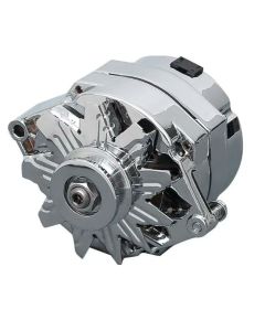 Alternator,Chrome 140Amp,49-82