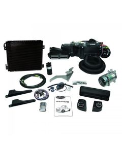 Chevy & GMC Truck Air Conditioning Kit, In Dash, Sure Fit,Gen IV, With Chrome Heater Control, 1958-1959