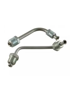 1947-1987 Chevy-GMC Truck Brake Lines, Prebent, Front, Use With Power Brakes & GM Style Proportioning Valve