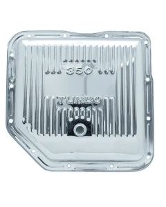 1955-1987 Chevy-GMC Truck Transmission Pan, Turbo Hydra-Matic 350, Chrome