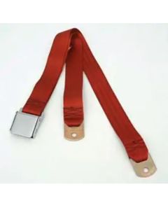 1947-1980 Chevy-GMC Truck Seat Belt,  Dark Red