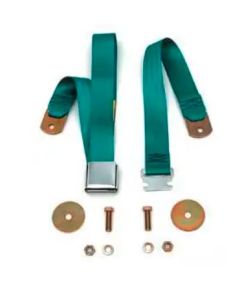 1955-1972 Chevy Seat Belt, Front, Medium Turquoise,