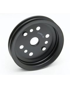 Chevrolet Small Block Short Water Pump Double Groove 6-3/4"OD Crankshaft Pulley