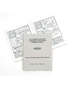 Full Size Chevy Accessory Installation Reference Manual, 1960