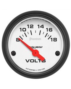 1947-1998 Chevy & GMC Truck Voltmeter Gauge, Phantom, AutoMeter