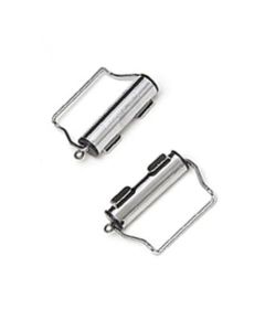 Chevy Seat Belt Reels, Chrome, 1955-1957