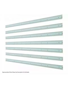 Bed Strips,S/S,Polished,97",Longbed,Stepside,57-59