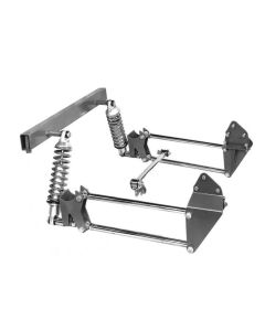 Chevy Truck Rear Suspension Kit, 4-Bar Stainless Steel, 1955-1959