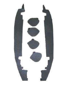 1967-1972 Chevy-GMC Truck Fender Dust Seals, Lower Cab