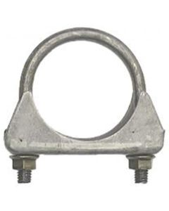 Exhaust Muffler Clamp, Cradle Style, Steel, 2"