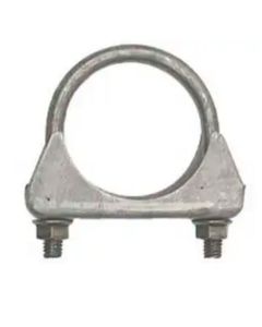 Chevy-GMC Truck  Exhaust Muffler Clamp, Cradle Style, Steel, 2-1/4"