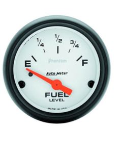 1947-1998 Chevy & GMC Truck Fuel Level Gauge, Phantom Series, AutoMeter