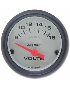  1947-1998 Chevy & GMC Truck Voltmeter Gauge, Phantom Series, AutoMeter