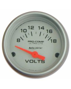 1947-1998 Chevy & GMC Truck Voltmeter Gauge, Ultra-Lite Series, AutoMeter