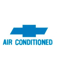1966-67 Decal, Window,"Air Conditioned"