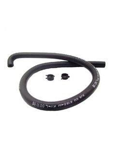 1964-1972 Chevy Truck  PCV Hose, Molded End, With Pinch Clamps