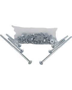 1951-53 Chevy Truck Bed 282 Bolt Kit Zinc Plated Short Bed Step Side