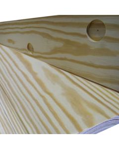 1960-1962 Chevy-GMC Truck Bed Floor Wood-Pine, Hidden Mounting Holes, Shortbed Stepside