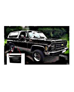 1969-1972 Chevy Blazer Quarter Panel Front Section, Rear, Right