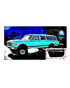 1967-1972 Chevy Suburban Quarter Panel, Rear, Lower, Right