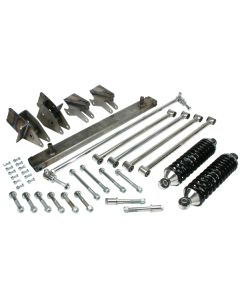 Chevy Truck Rear Four Link Suspension Kit, With Steel Bars,1947-1955 (1st Series)