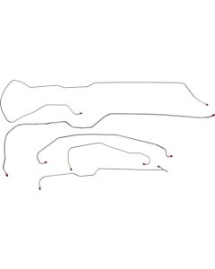 Chevy & GMC Brake Line Kit, Stainless Steel, Long Bed, 1953