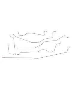 1958-59 Chevy-GMC Truck Brake Line Kit Stainless Steel Short Bed