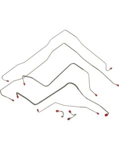1971-72 Chevy Truck Stainless Steel Front To Rear Brake Lines 4WD