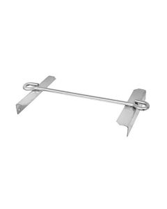 Chevy Truck Battery Hold Down, Stainless Steel, Polished, 1960-1966