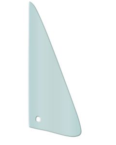 Vent Glass,Tinted,Green,Right,81-87