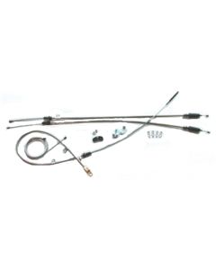 Chevy & GMC Truck Parking & Emergency Brake Cable Set, 1/2 Ton Long Bed, With TH400 Transmission, 1967-1968