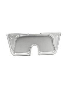 Chevy Truck Instrument Cluster, Brushed Aluminum, Without Gauges, 1967-1972