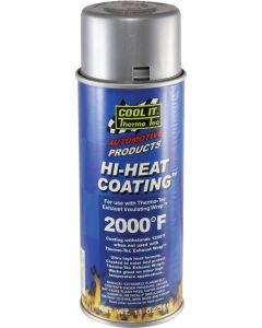 Thermo-Tec Hi-Heat Exhaust Wrap Coating, Aluminum