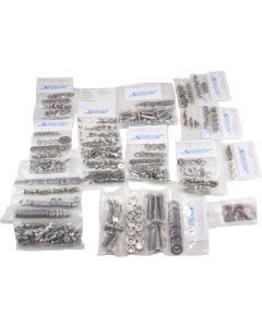 Chevy Truck Front End & Cab Bolt Kit, Stainless Steel, Button Head, 1947-1951