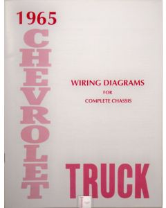 Chevy Truck Wiring Diagram, 1965