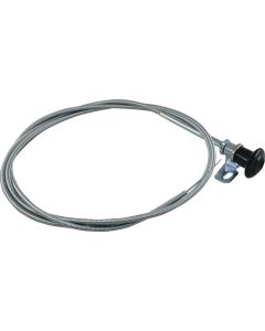 Vent Cable & Knob,Black,55-59