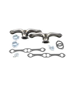 Chevy Truck Headers, Ceramic Coated, Small Block, Shorty, 1955-1987