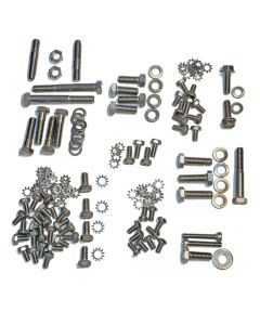 Chevy Truck Engine Bolt Kit, Stainless Steel, 235ci, Use With Aluminum Valve Cover, 1947-1955 (1st Series)