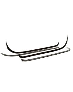 1955-59 Chevy Truck Door Window Felt Set Without Vent Window