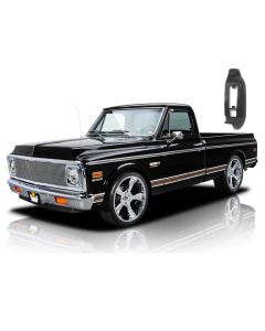 1968-1972 Chevy Suburban Taillight Corner, Right