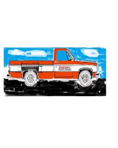 1973-1987 Chevy Truck Upper Wheel Arch, Right