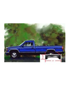 1988-1998 Chevy Truck Upper Wheel Arch Left