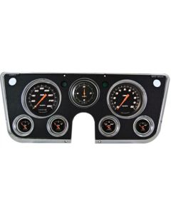 Chevy Truck Gauge Kit, Classic Instruments, Velocity Black Series, 1967-1972